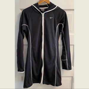 Nike DriFit Long Hooded Jacket - Size S